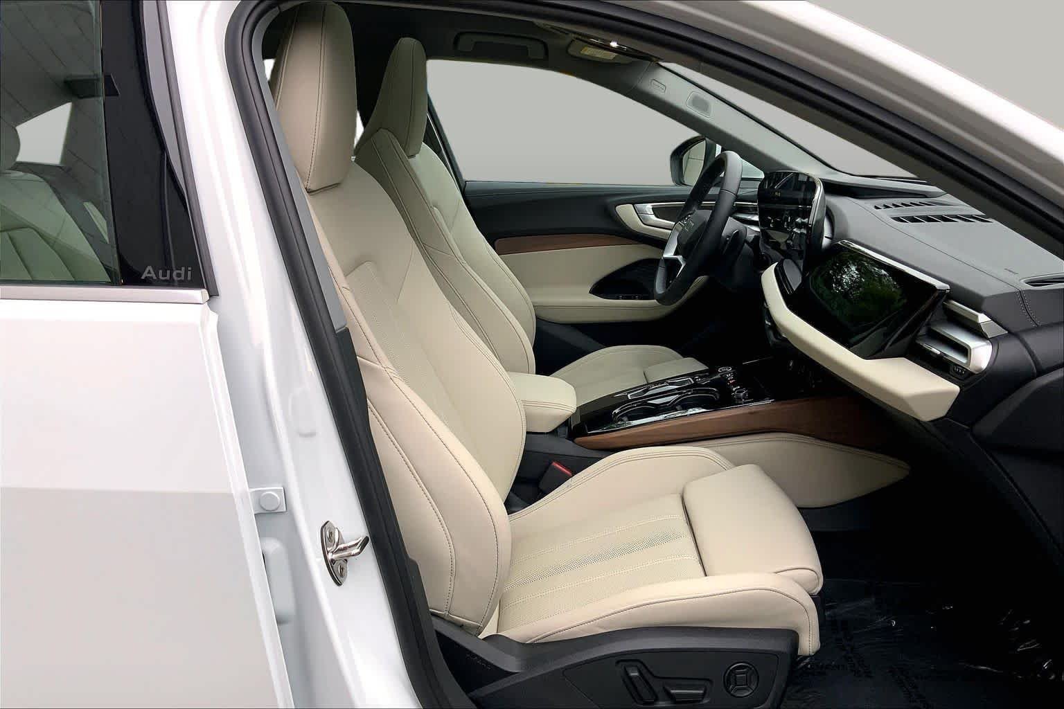 Used 2025 Glacier White Metallic Audi Premium Plus image 9