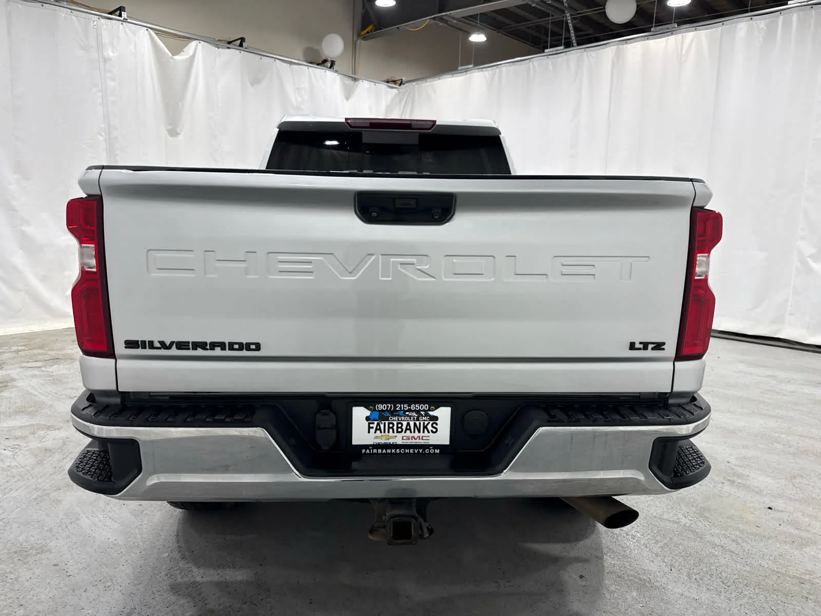 Certified Used 2020 SILVER ICE METALLIC Chevrolet LTZ image 4