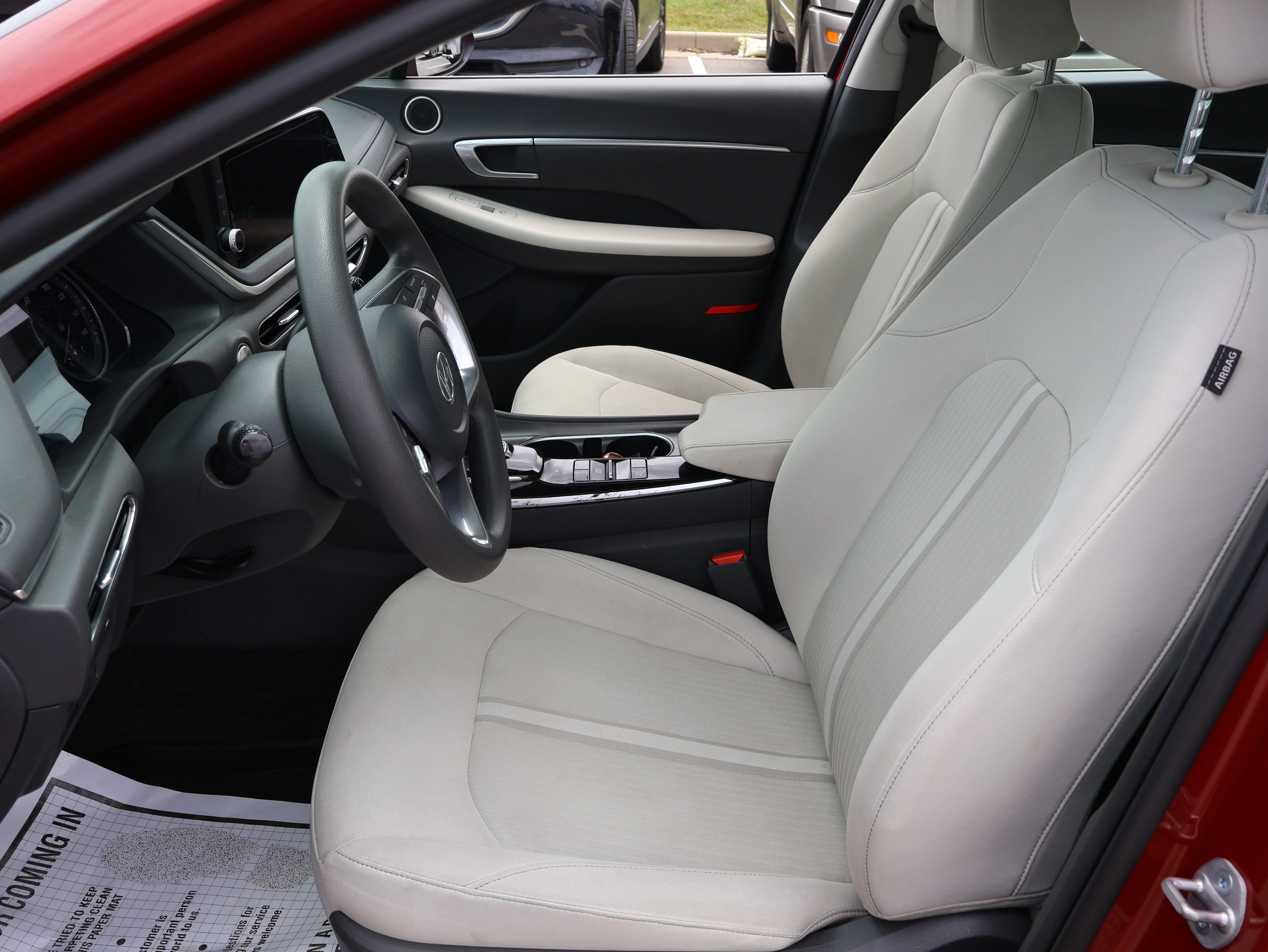 Used 2023 Ultimate Red Hyundai SEL image 19