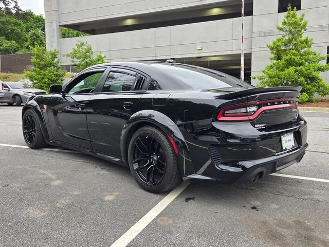 Used 2021 Black Dodge R/T Scat Pack Widebody image 6