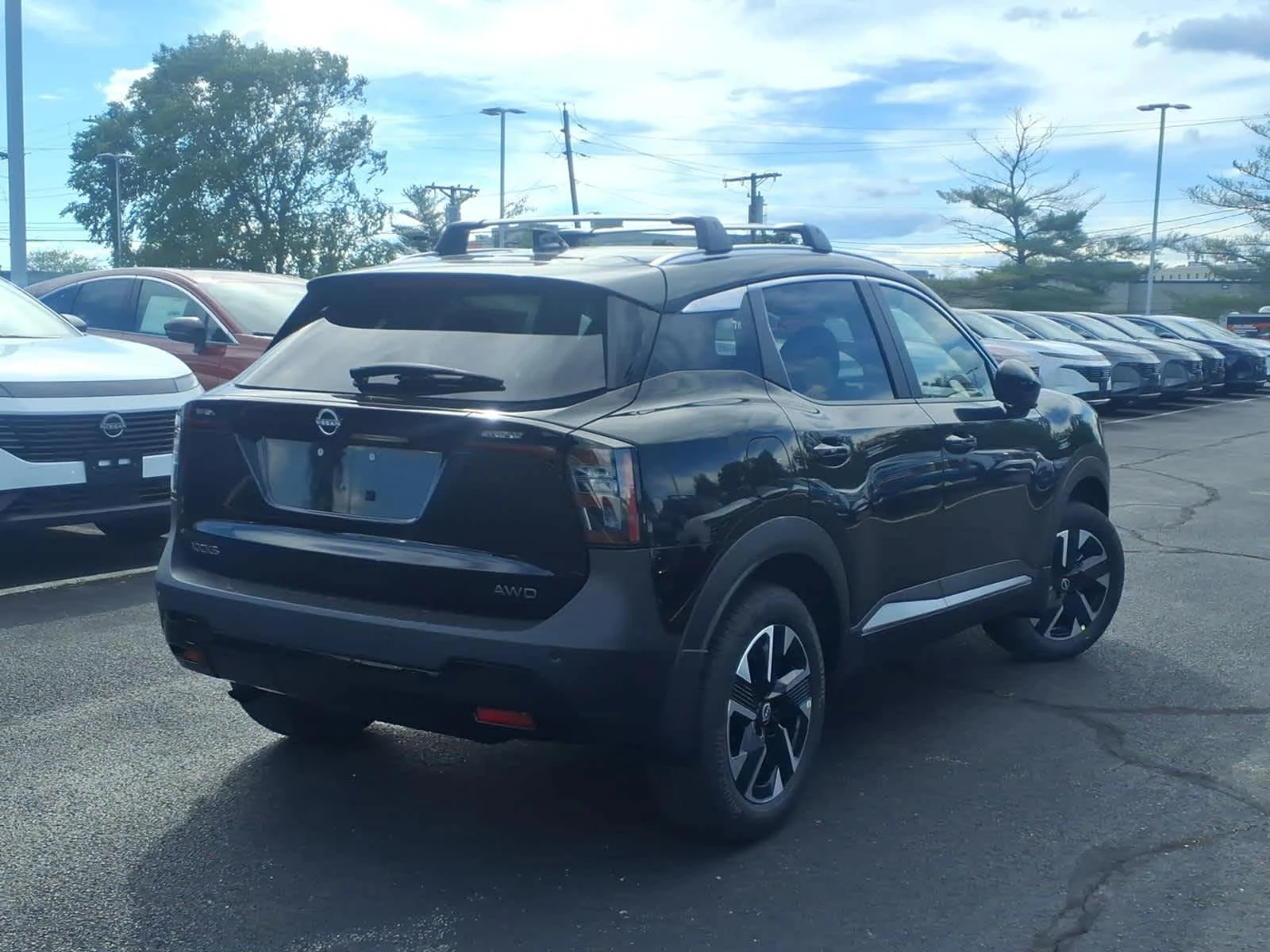 New 2026 Super Black Nissan SV image 3