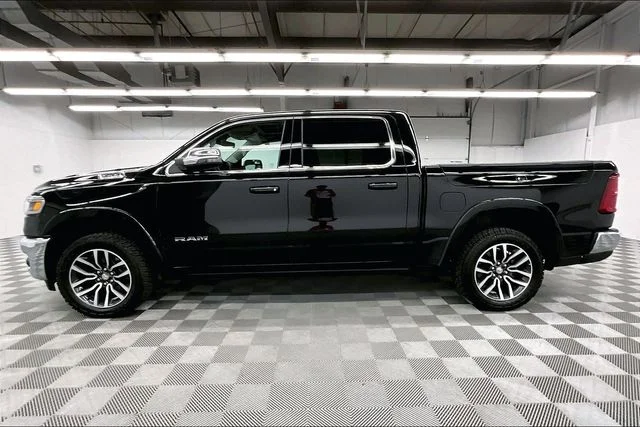 Used 2025 Diamond Black Crystal Pearlcoat Ram Limited image 14