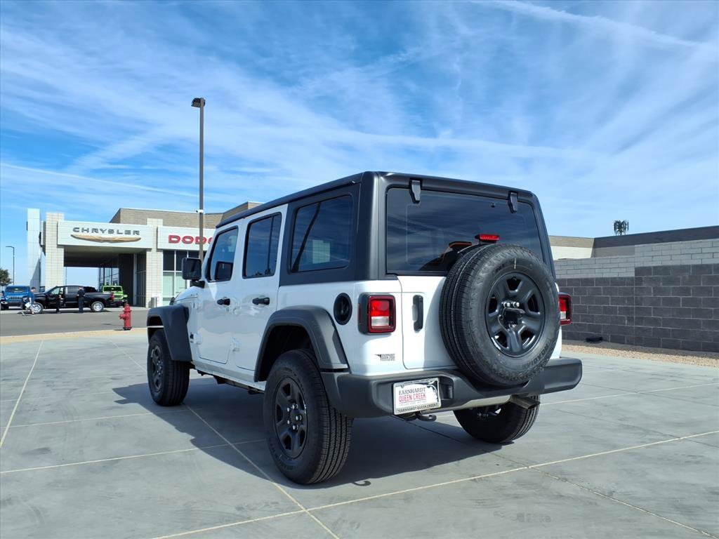New 2026 Bright White Clear-Coat Exterior Paint Jeep Sport image 4