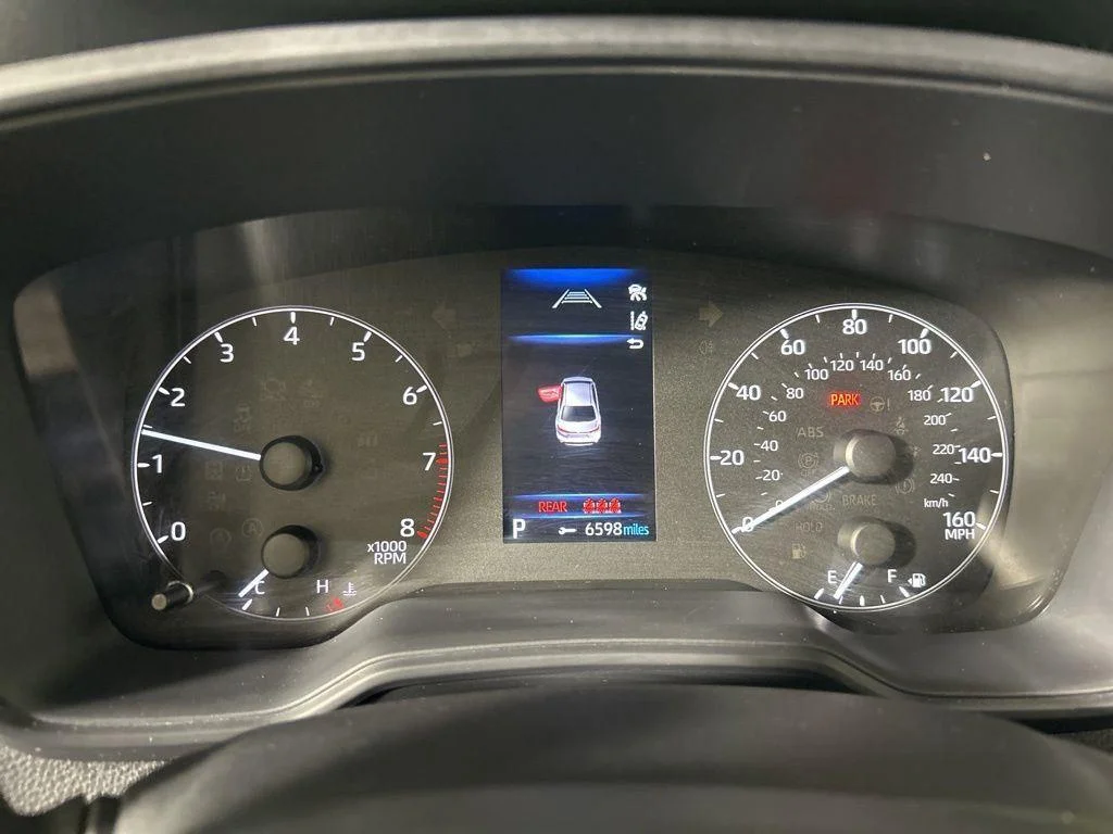 Used 2023 Classic Silver Metallic Toyota LE image 15