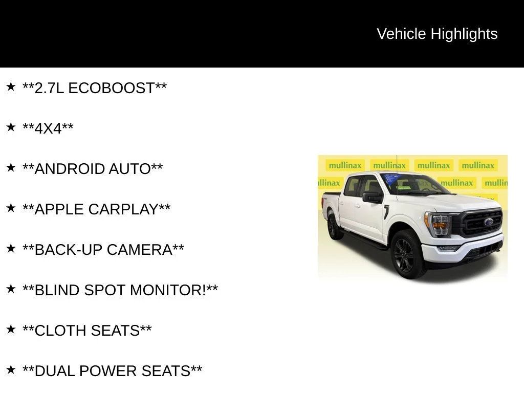 Certified Used 2023 White Ford XLT image 12