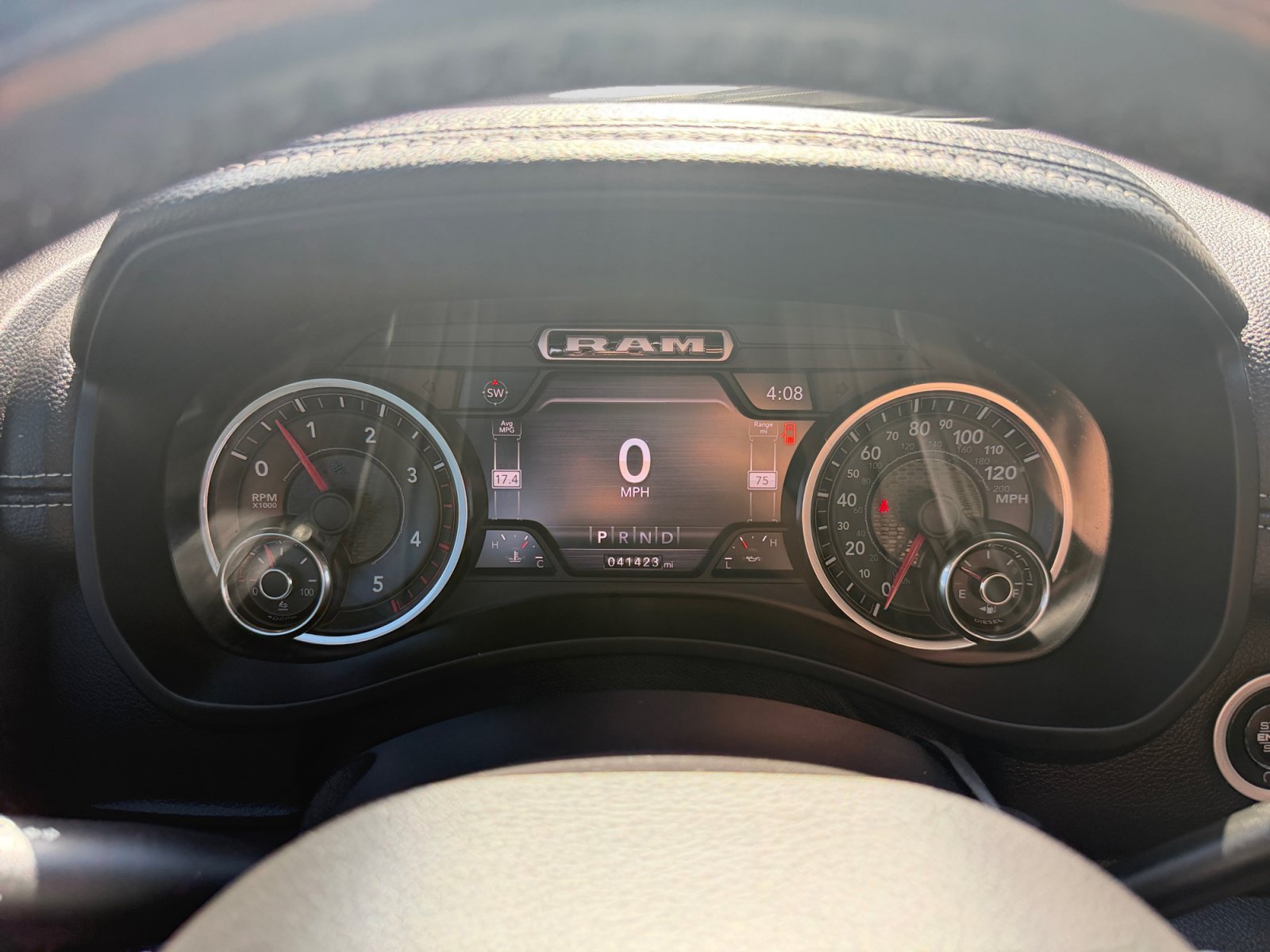 Certified Used 2019 Delmonico Red Pearlcoat Ram Laramie image 14