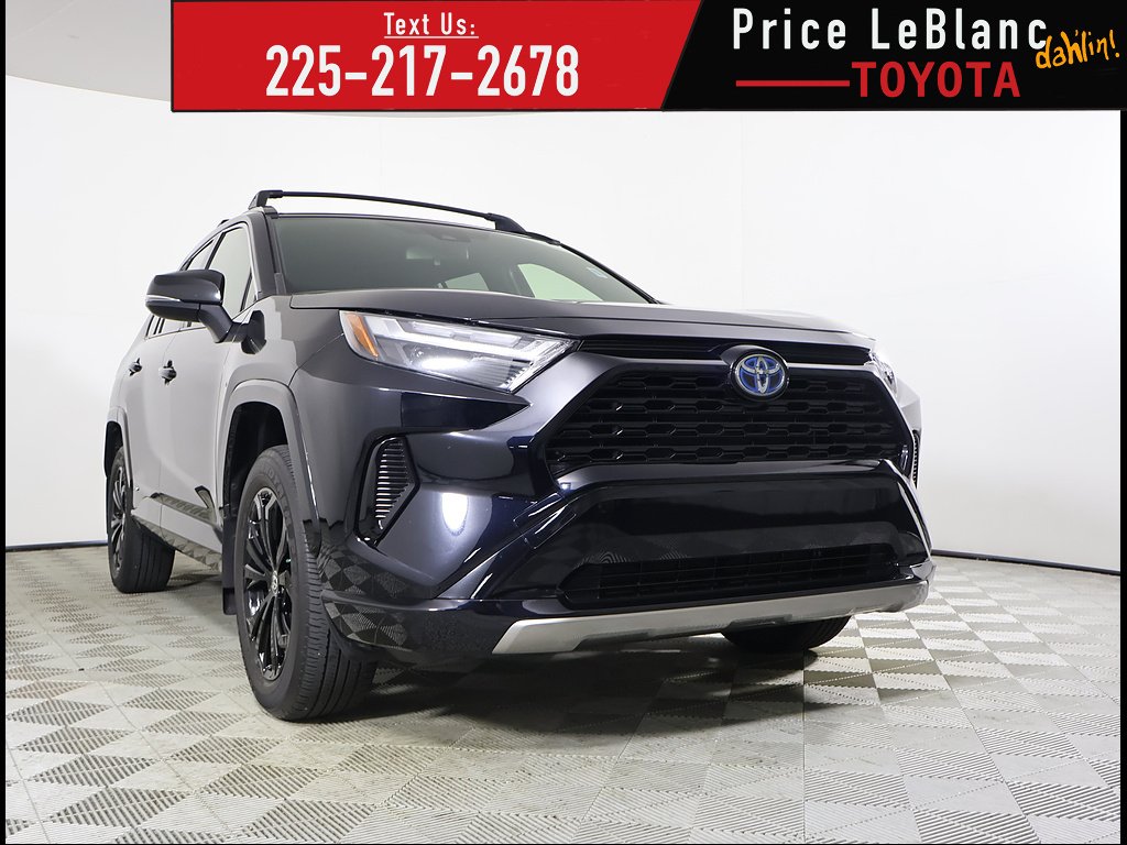 Used 2024 Midnight Black Metallic Toyota SE image 1