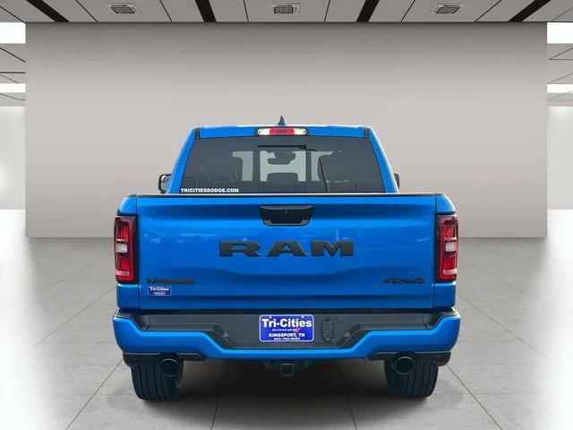 New 2026 Hydro Blue Pearl-Coat Exterior Paint RAM Laramie image 5