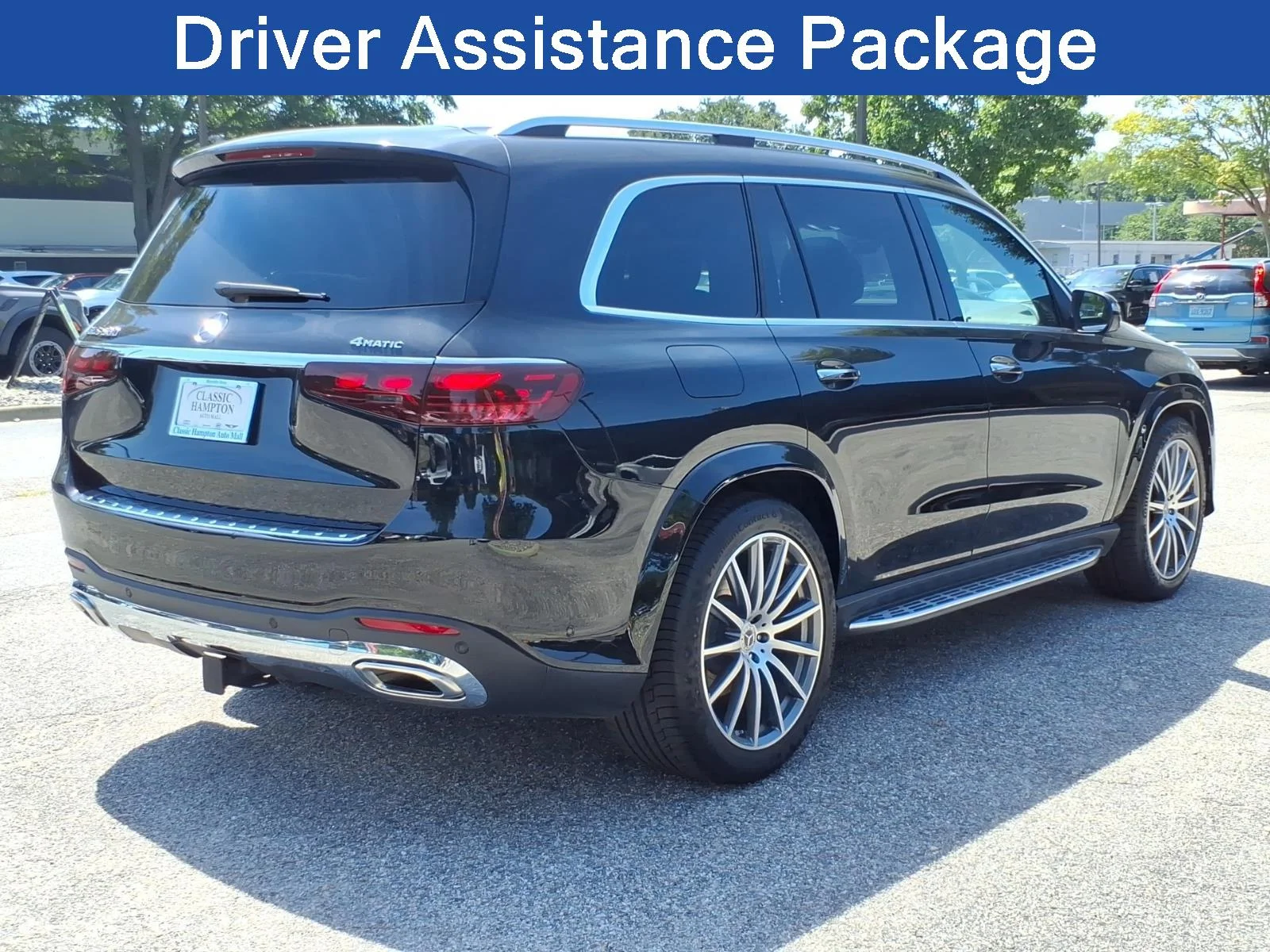 Certified Used 2025 Black Mercedes-Benz GLS 580 image 8