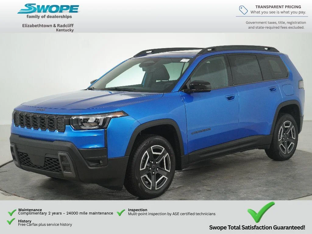 New 2026 Hydro Blue Pearlcoat Jeep Limited image 7