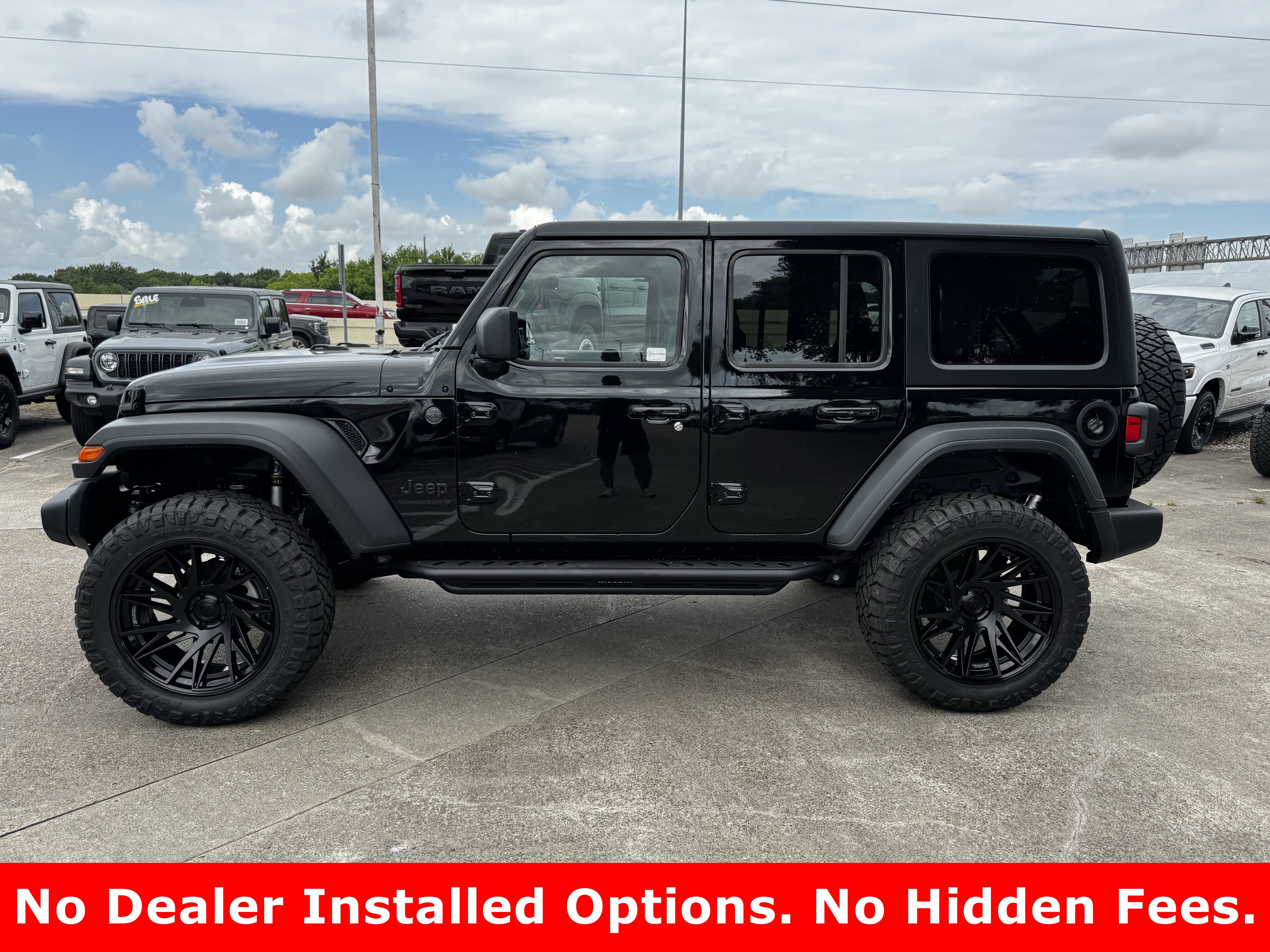 New 2026 Black Clear-Coat Exterior Paint Jeep Sport S image 4