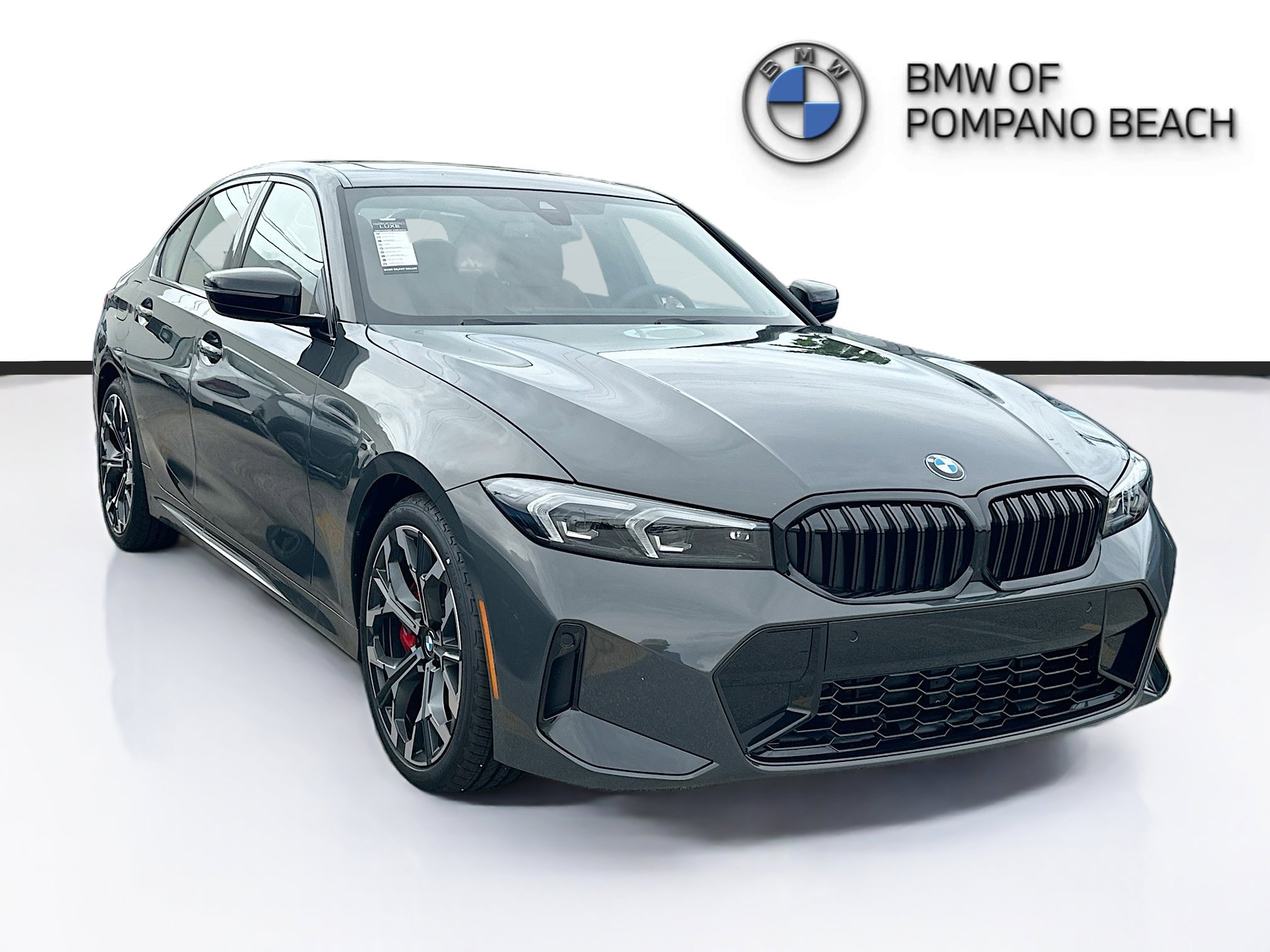New 2026 Dravit Grey Metallic BMW 330i image 1