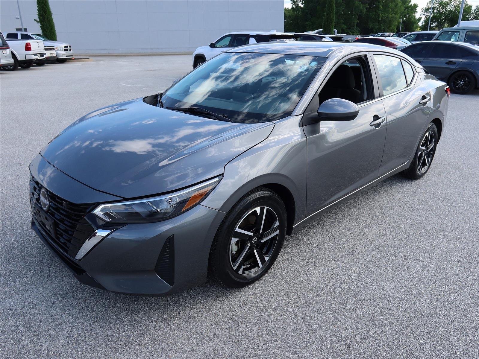 Used 2025 Gun Metallic Nissan SV image 3