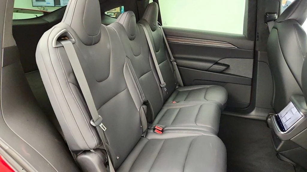 Used 2023 Red Multi-Coat Tesla AWD image 26