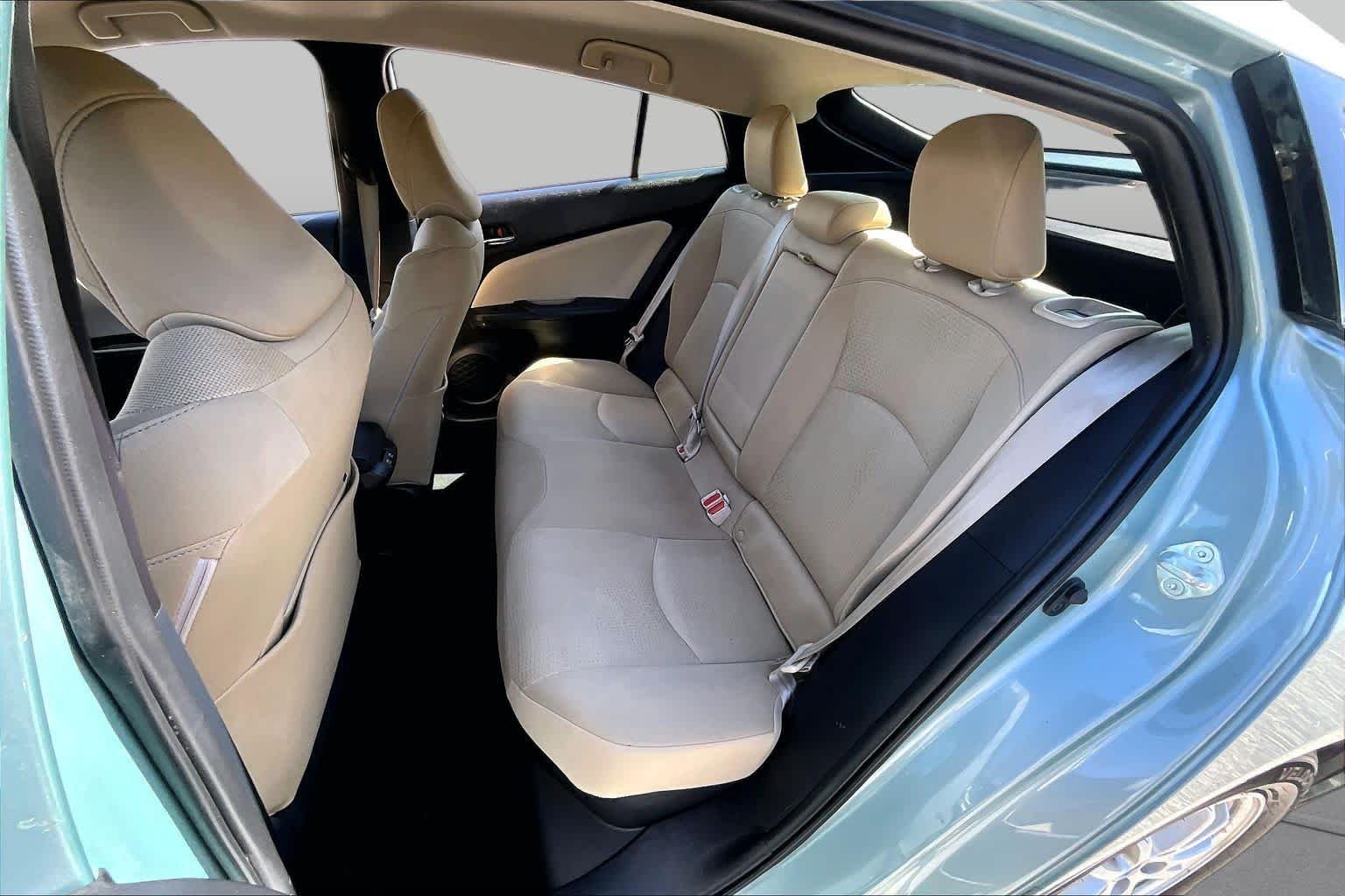 Used 2021 Sea Glass Pearl Toyota LE image 19