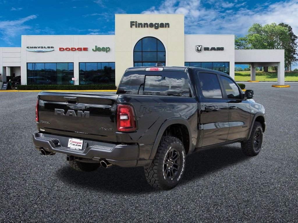 New 2026 Diamond Black Crystal Pearl-Coat Exterior Paint RAM Rebel image 6