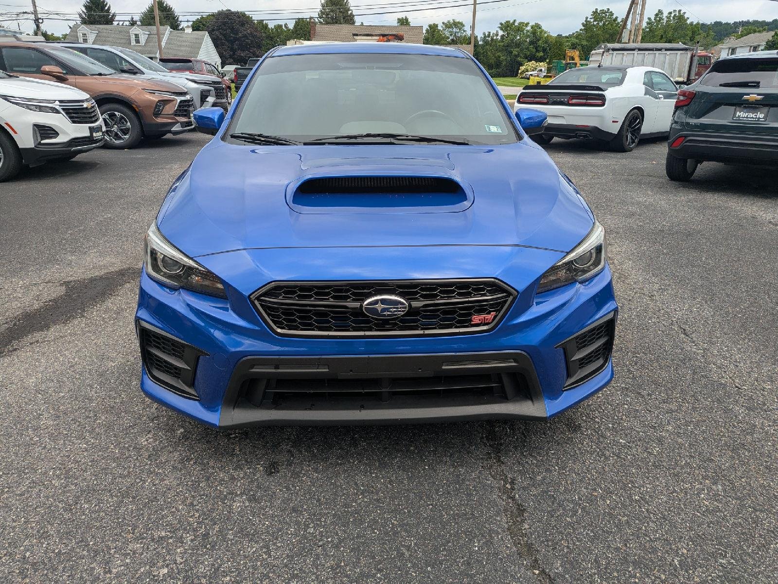 Used 2020 WR Blue Pearl Subaru STI image 10