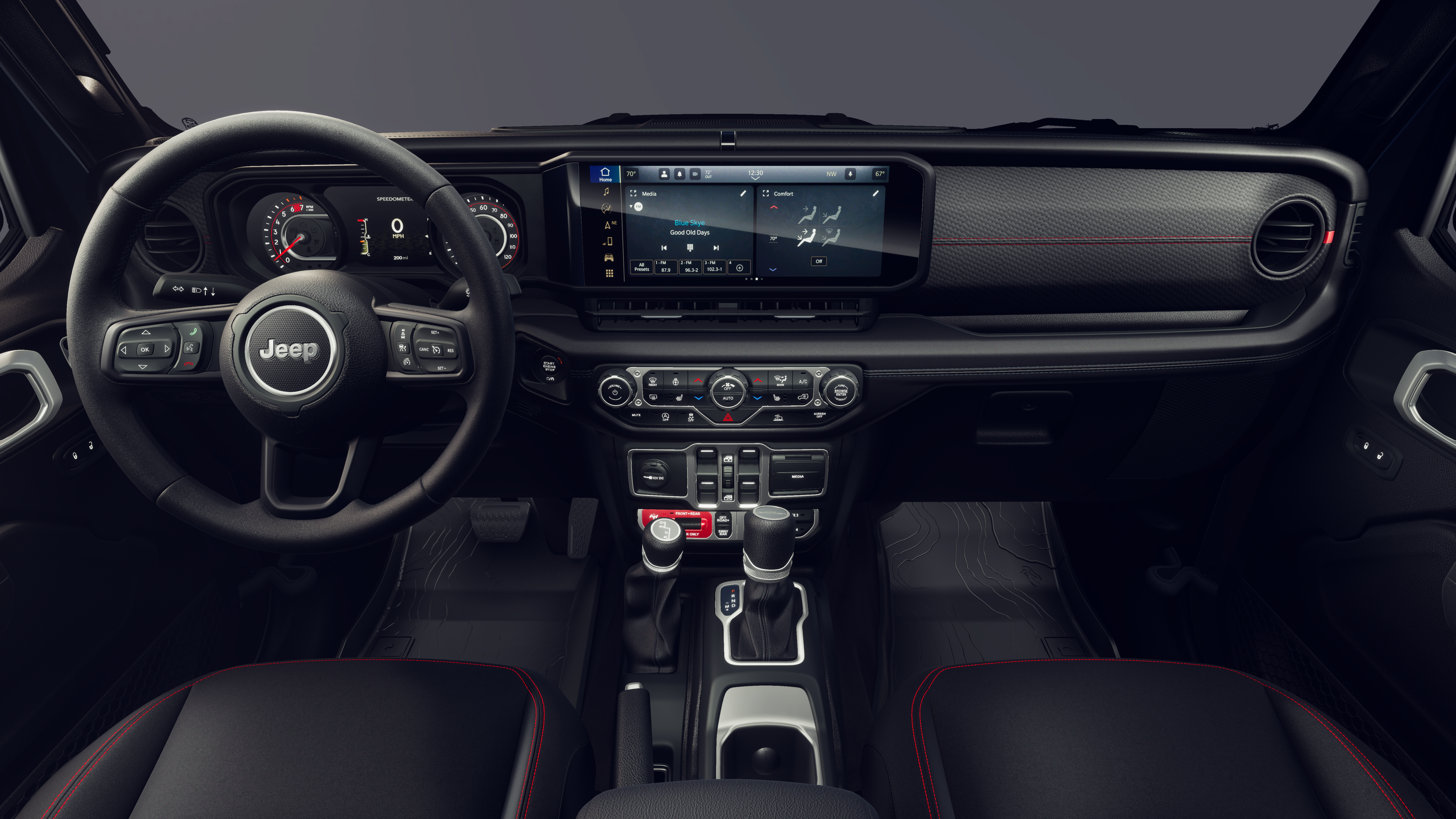 New 2026 Granite Crystal Metallic Clear-Coat Exterior Paint Jeep Rubicon image 18