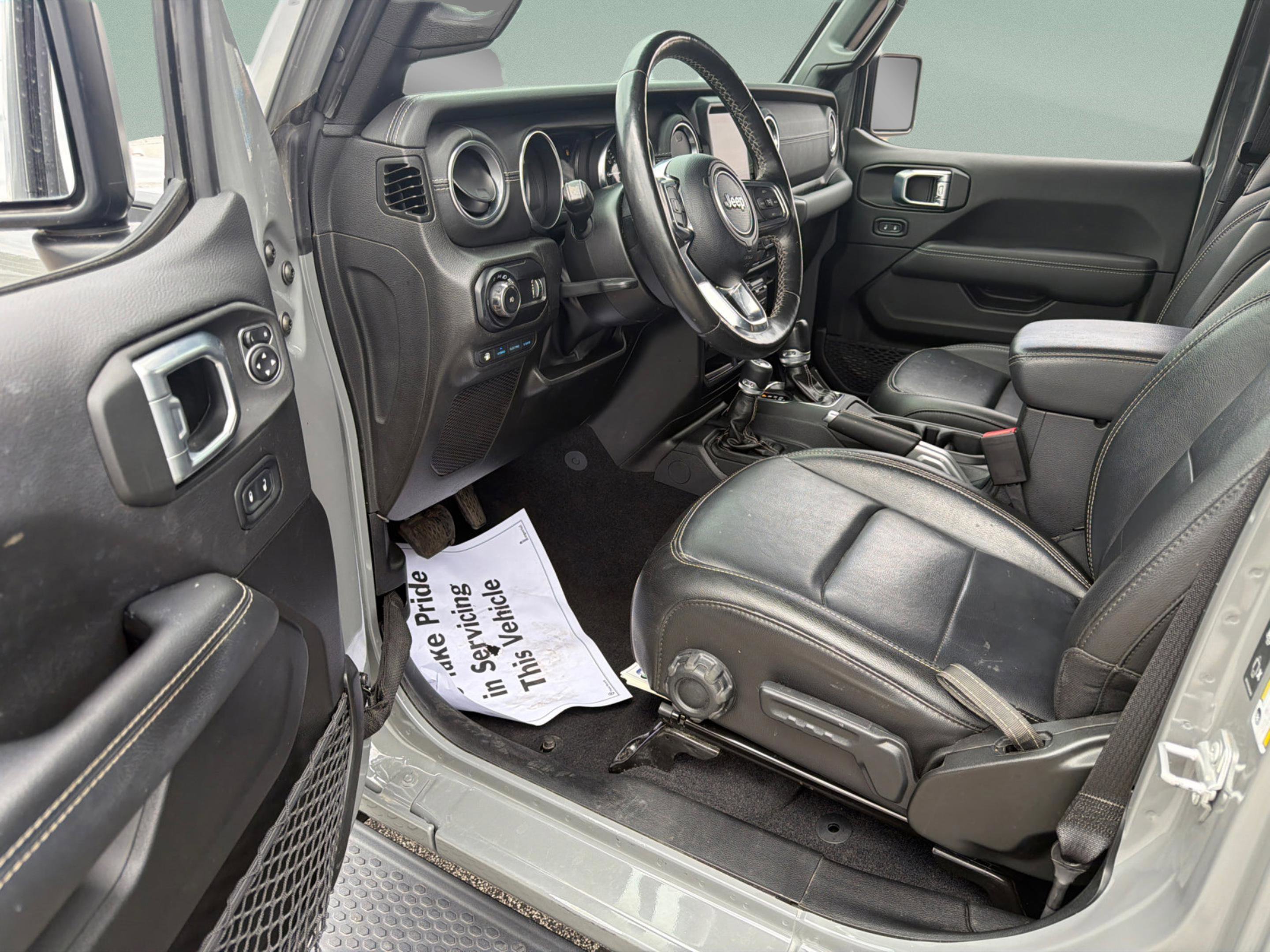 Used 2023 Sting Gray Clearcoat Jeep Sahara image 20