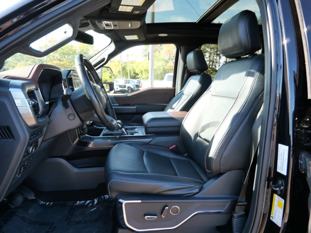 Certified Used 2021 Black Ford Lariat image 21