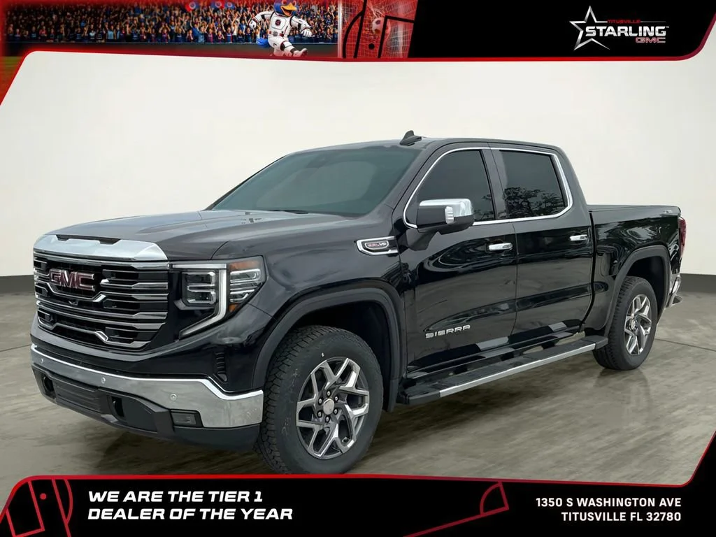 New 2026 Onyx Black GMC SLT image 1