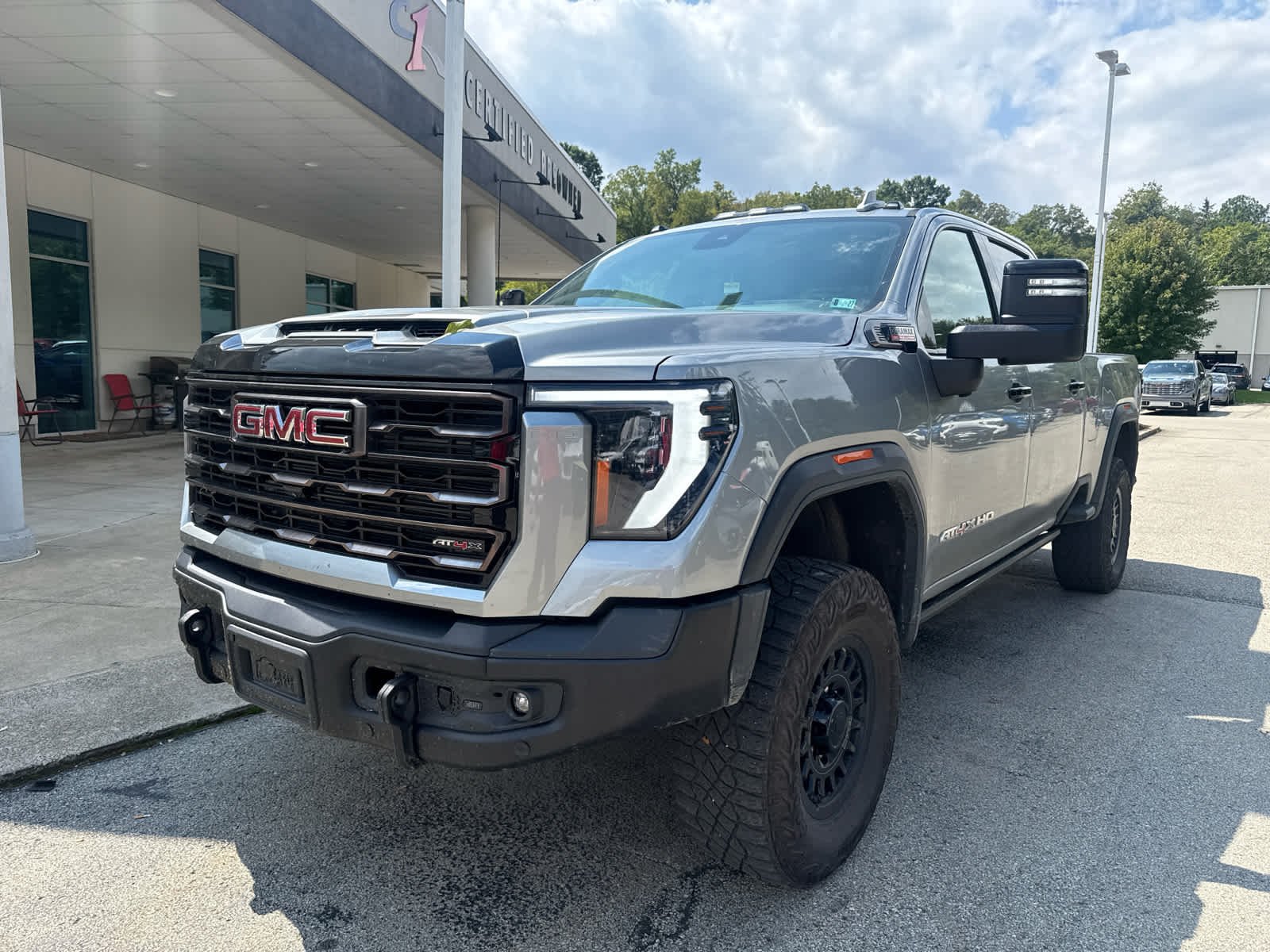 Certified Used 2025 Sterling Metallic GMC AT4X image 3