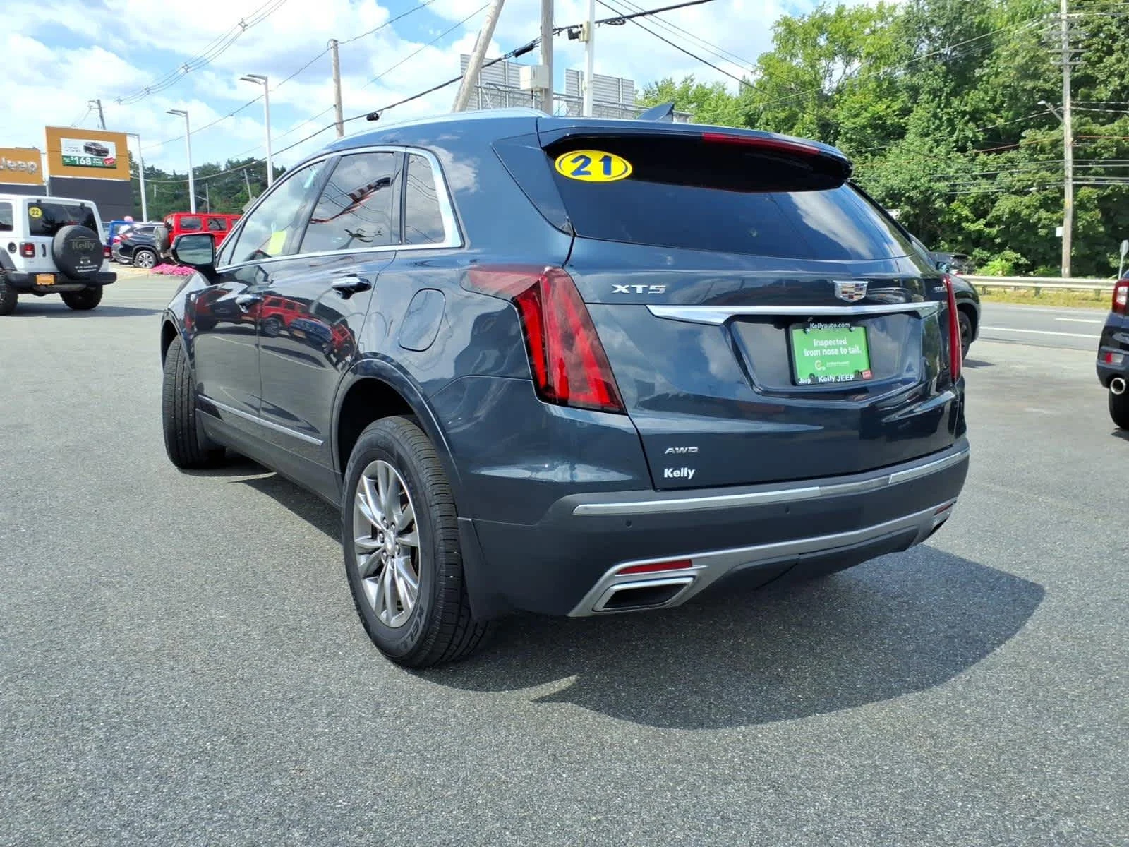 Used 2021 Shadow Metallic Cadillac AWD Premium Luxury image 11