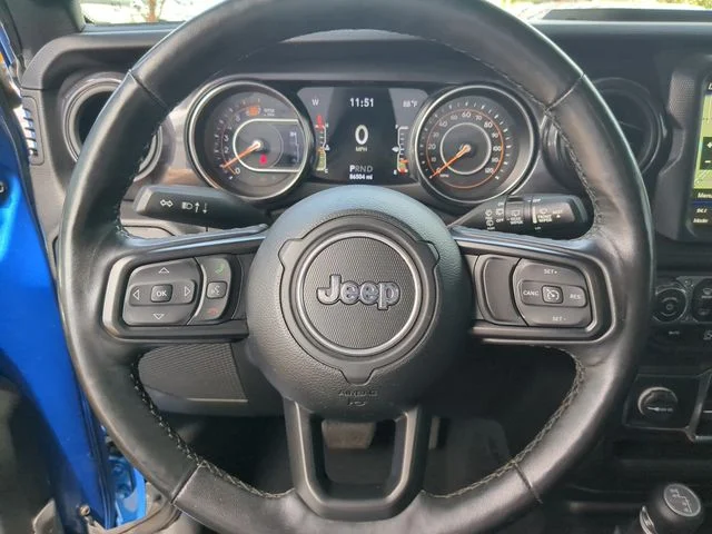 Certified Used 2021 Blue Jeep Unlimited Sport Altitude image 34
