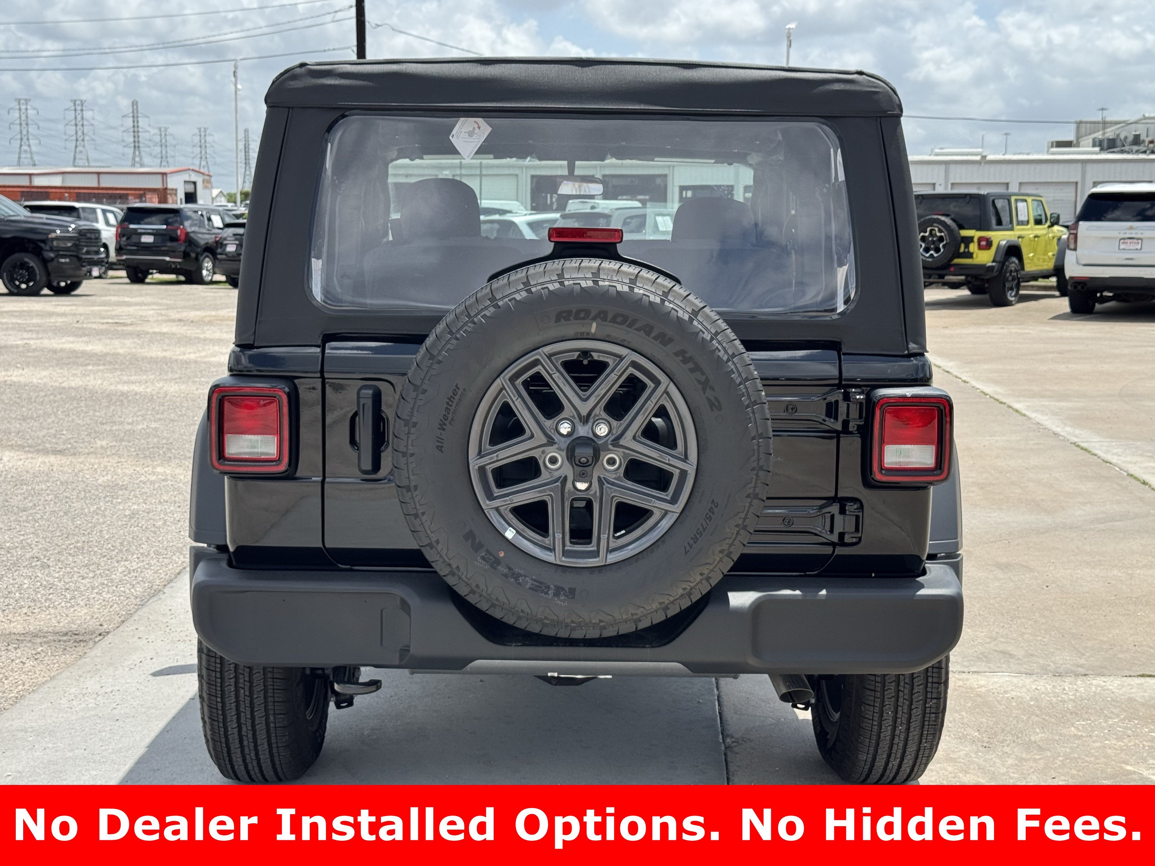 New 2026 Black Clear-Coat Exterior Paint Jeep Sport image 8