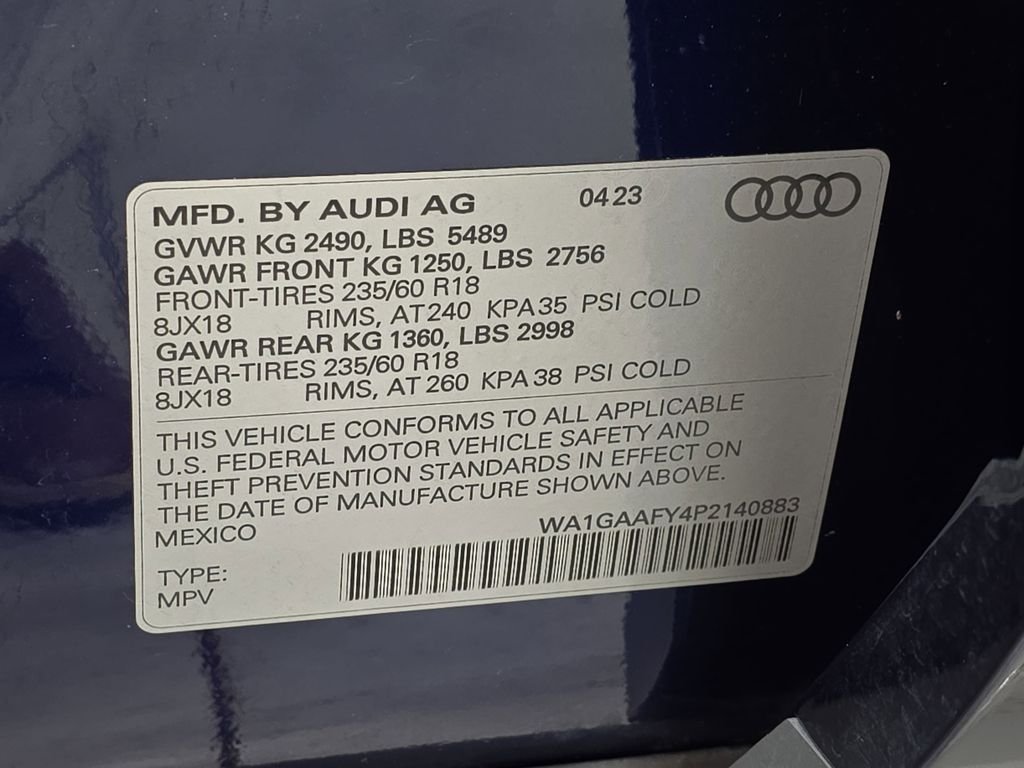 Used 2023 Blue Audi 45 S line Premium image 38