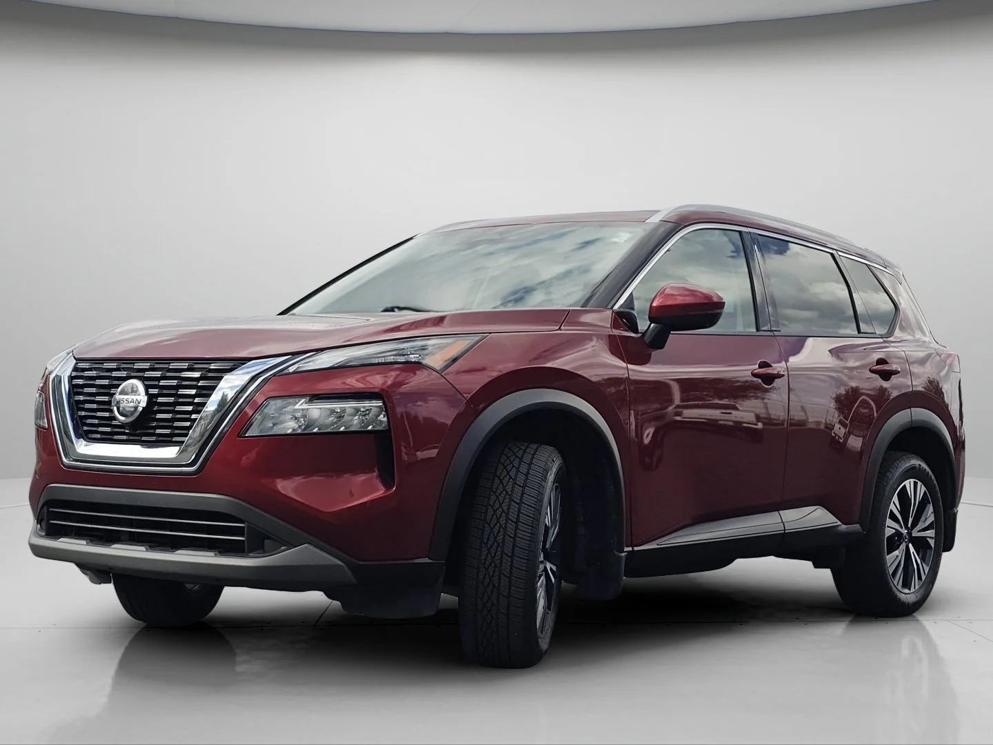 Used 2021 Scarlet Ember Tintcoat Nissan SV image 22