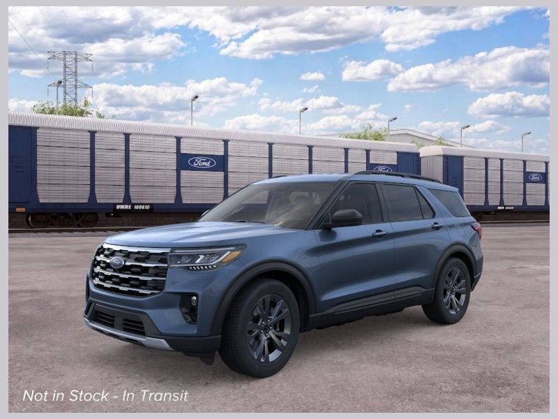 New 2026 Vapor Blue Metallic Ford Active image 1