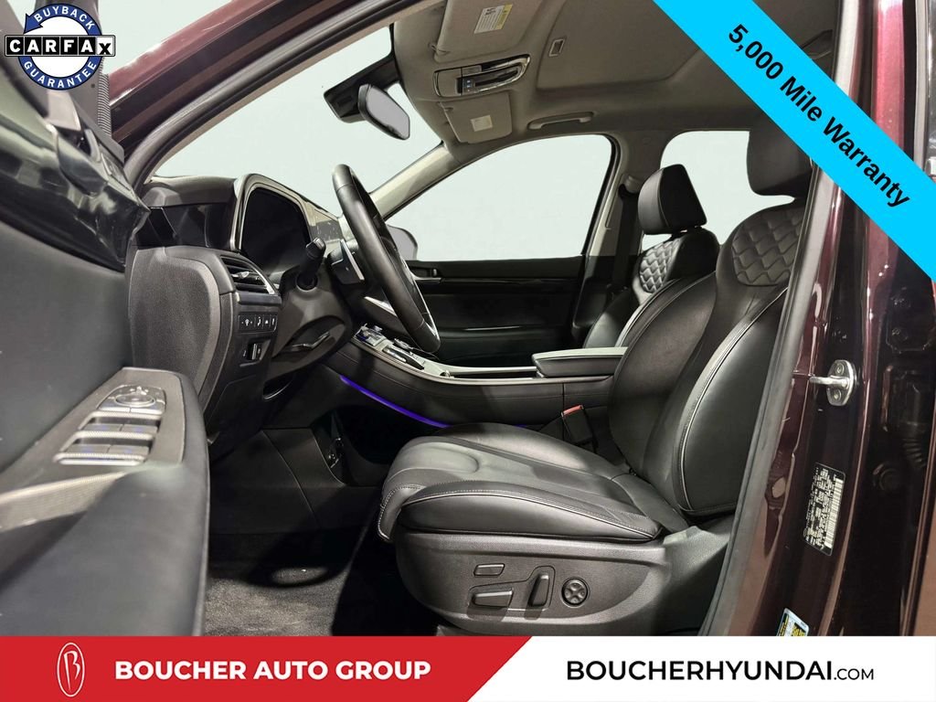 Certified Used 2021 Sierra Burgundy Hyundai Limited image 24