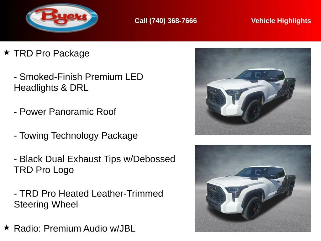 Used 2023 White Toyota TRD Pro image 13