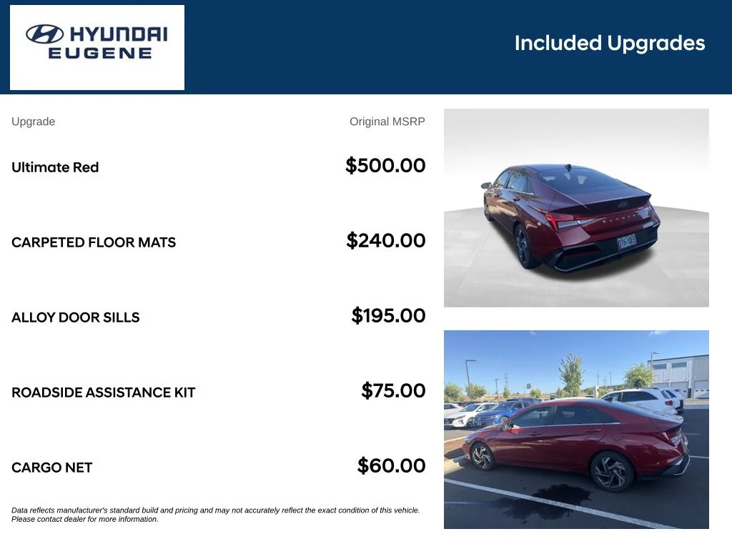 Used 2025 Red Hyundai Limited image 10