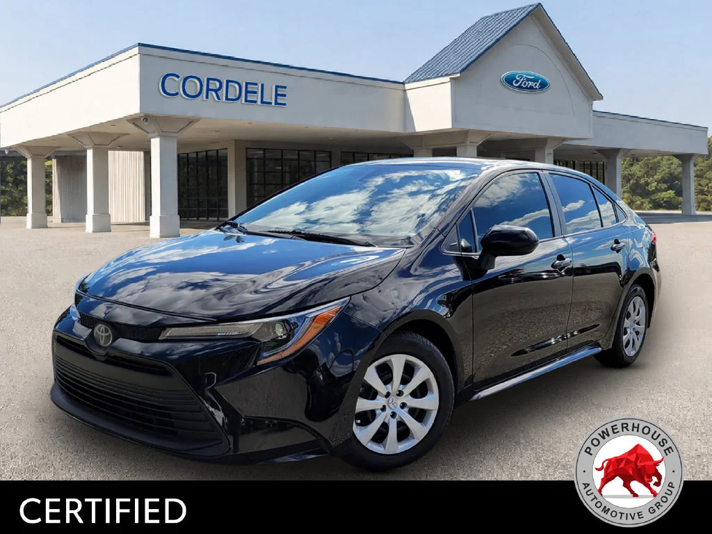 Used 2024 Black Toyota LE image 1