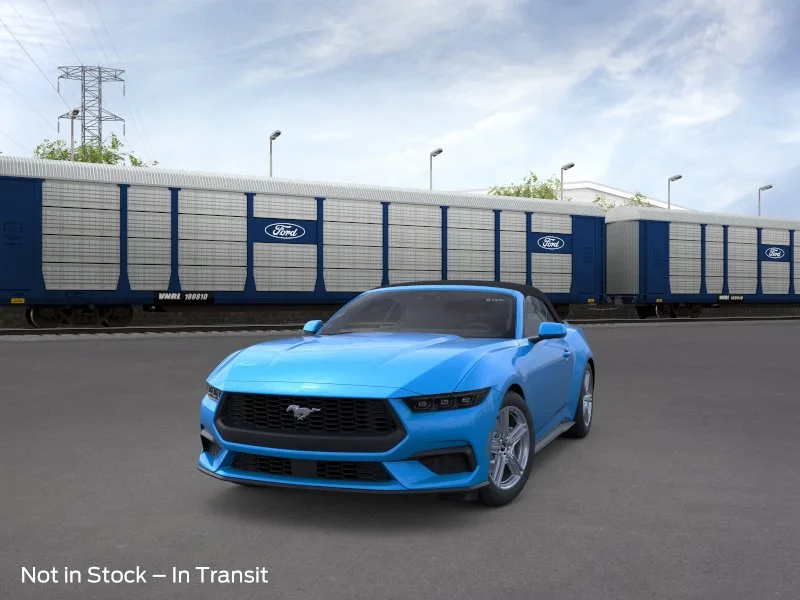 New 2026 Grabber Blue Metallic Ford EcoBoost® Premium Convertible image 2