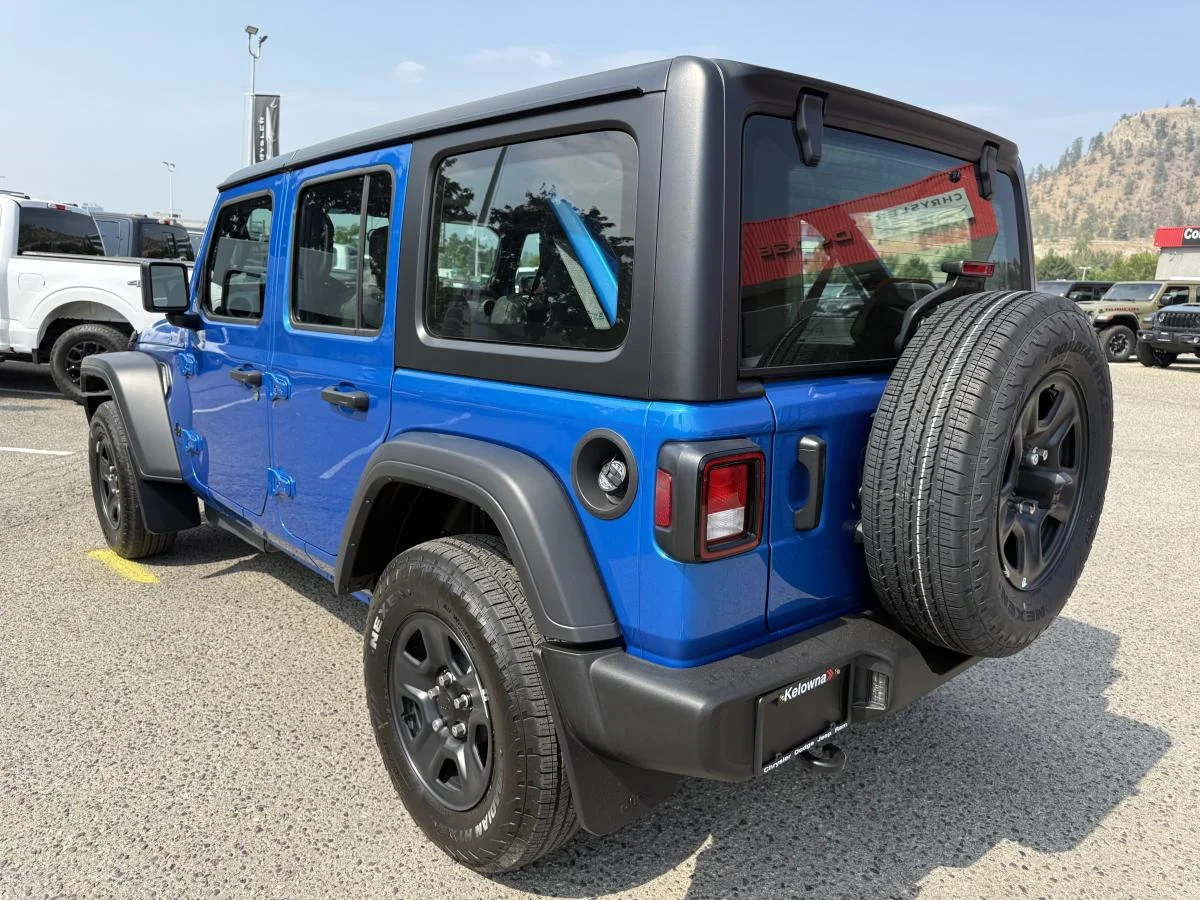 New 2026 Blue Jeep Sport image 4