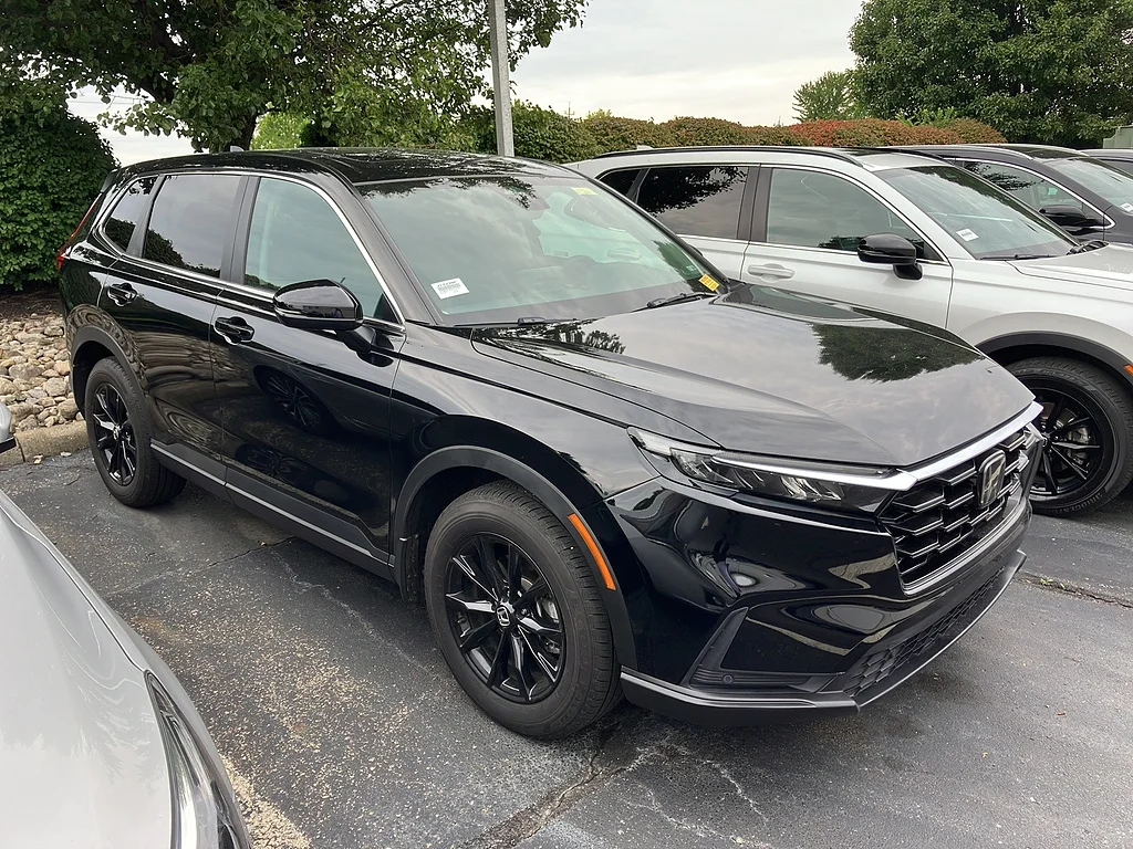 Certified Used 2025 Crystal Black Pearl Honda EX-L image 1