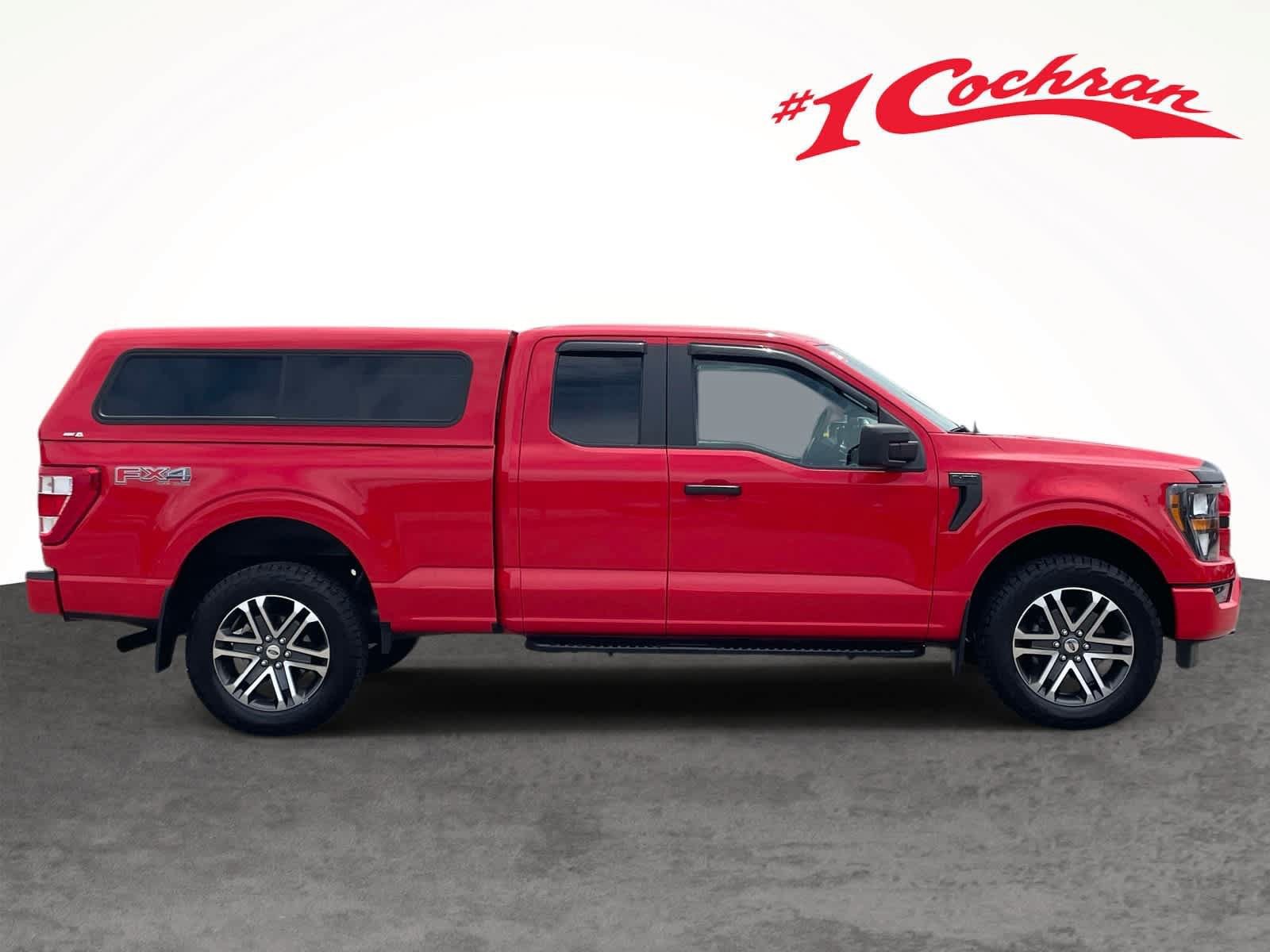 Used 2023 Race Red Ford XL 4WD SuperCab 6.5 Box image 2