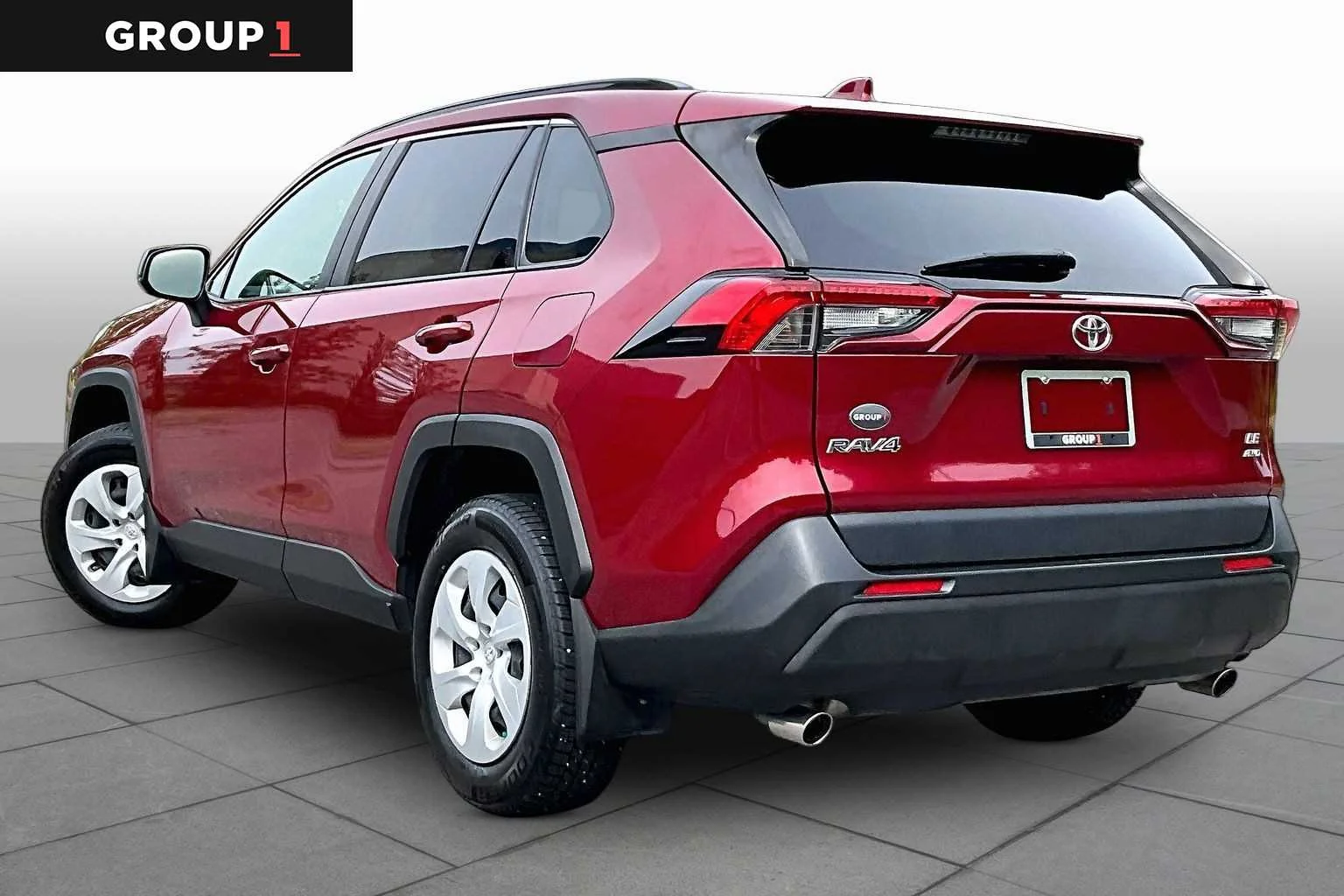 Certified Used 2019 Ruby Flare Pearl Toyota LE image 12