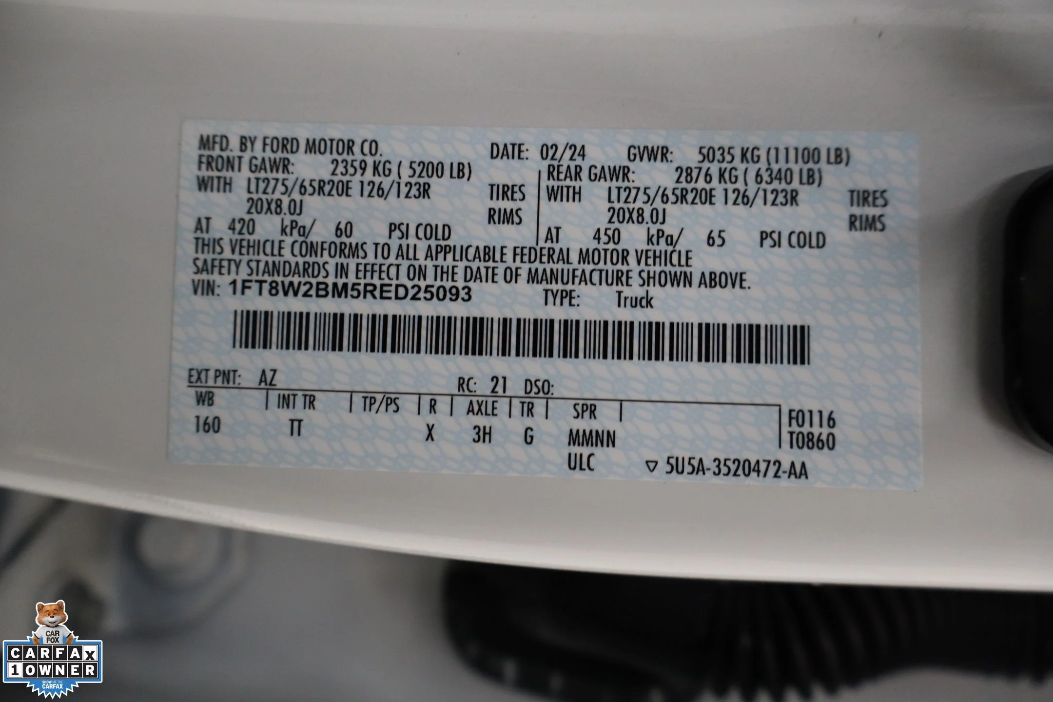 Used 2024 White Ford Limited image 29