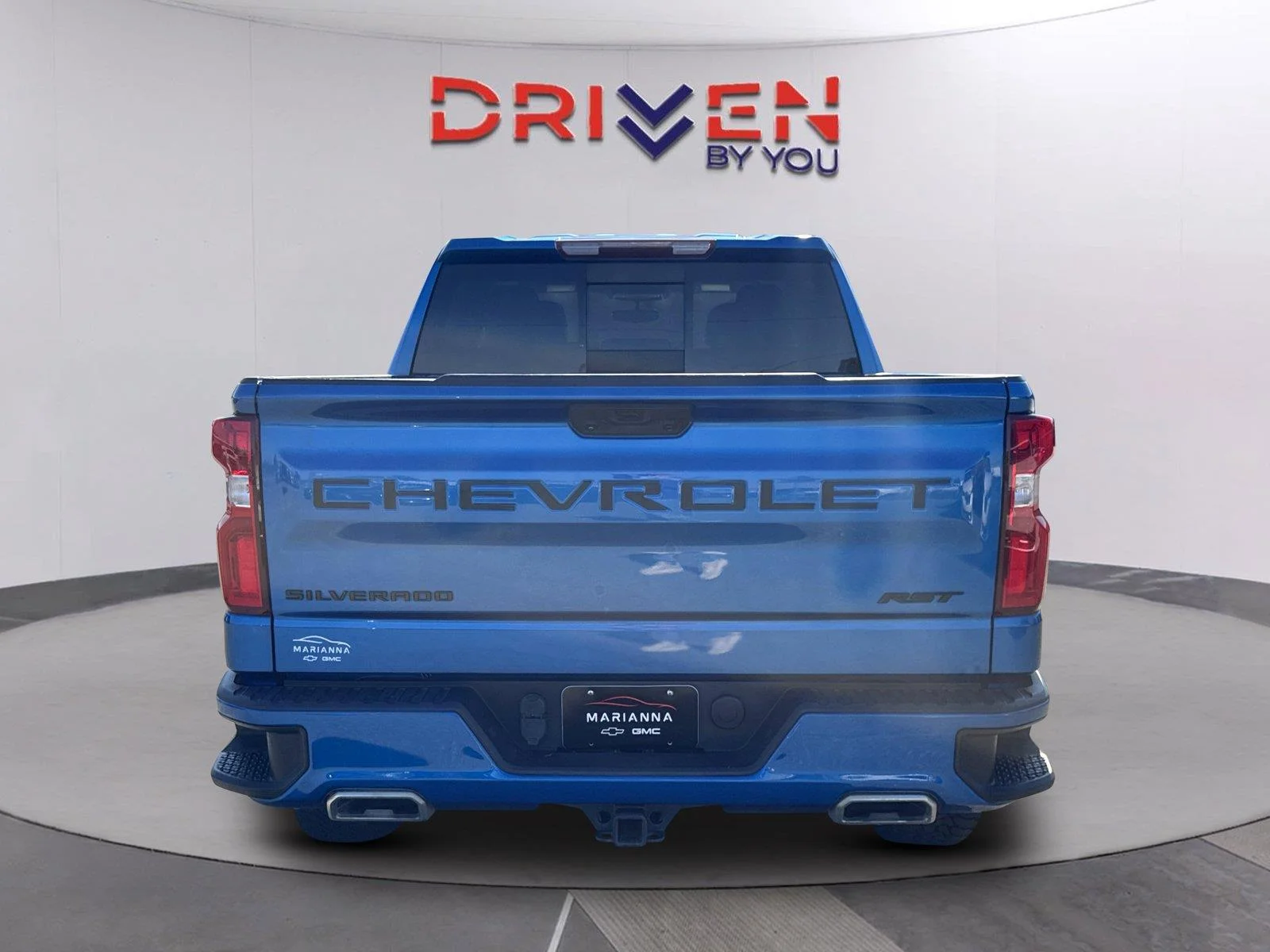 Used 2022 GLACIER BLUE METALLIC Chevrolet RST image 4