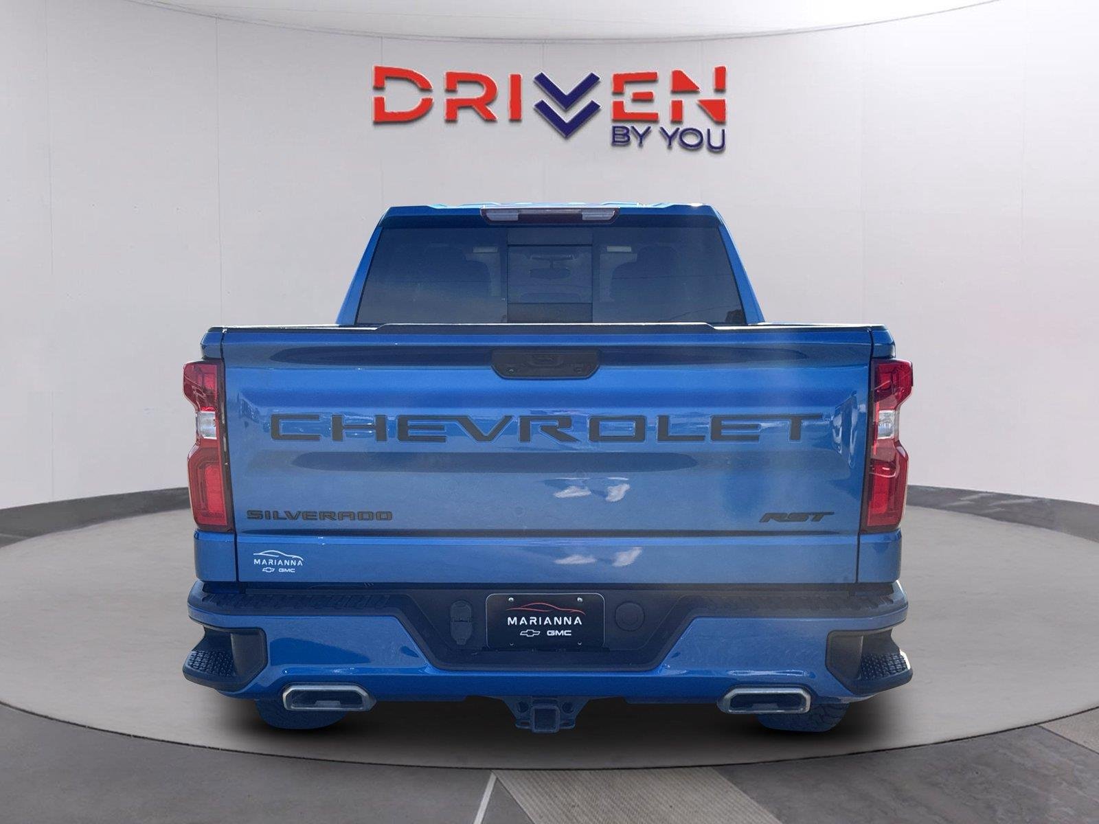 Used 2022 GLACIER BLUE METALLIC Chevrolet RST image 4