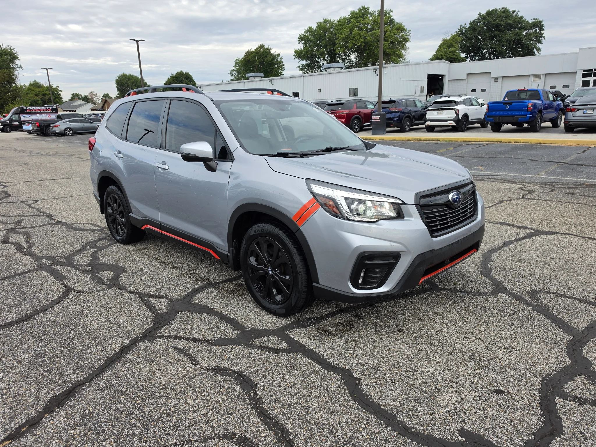 Used 2020 Ice Silver Metallic Subaru Sport image 4