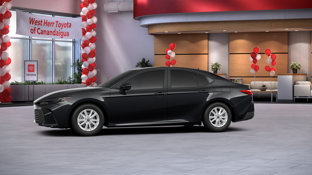New 2026 Midnight Black Metallic Toyota LE image 11