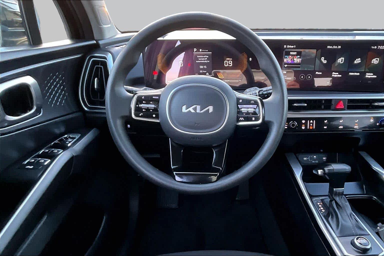 Used 2025 Ebony Black Kia LX image 6