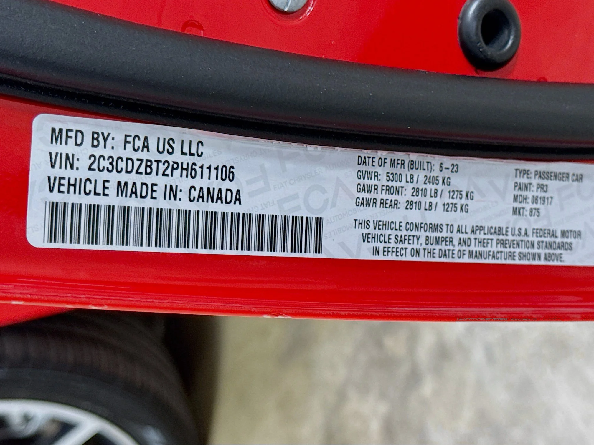 Used 2023 Red Dodge R/T image 32