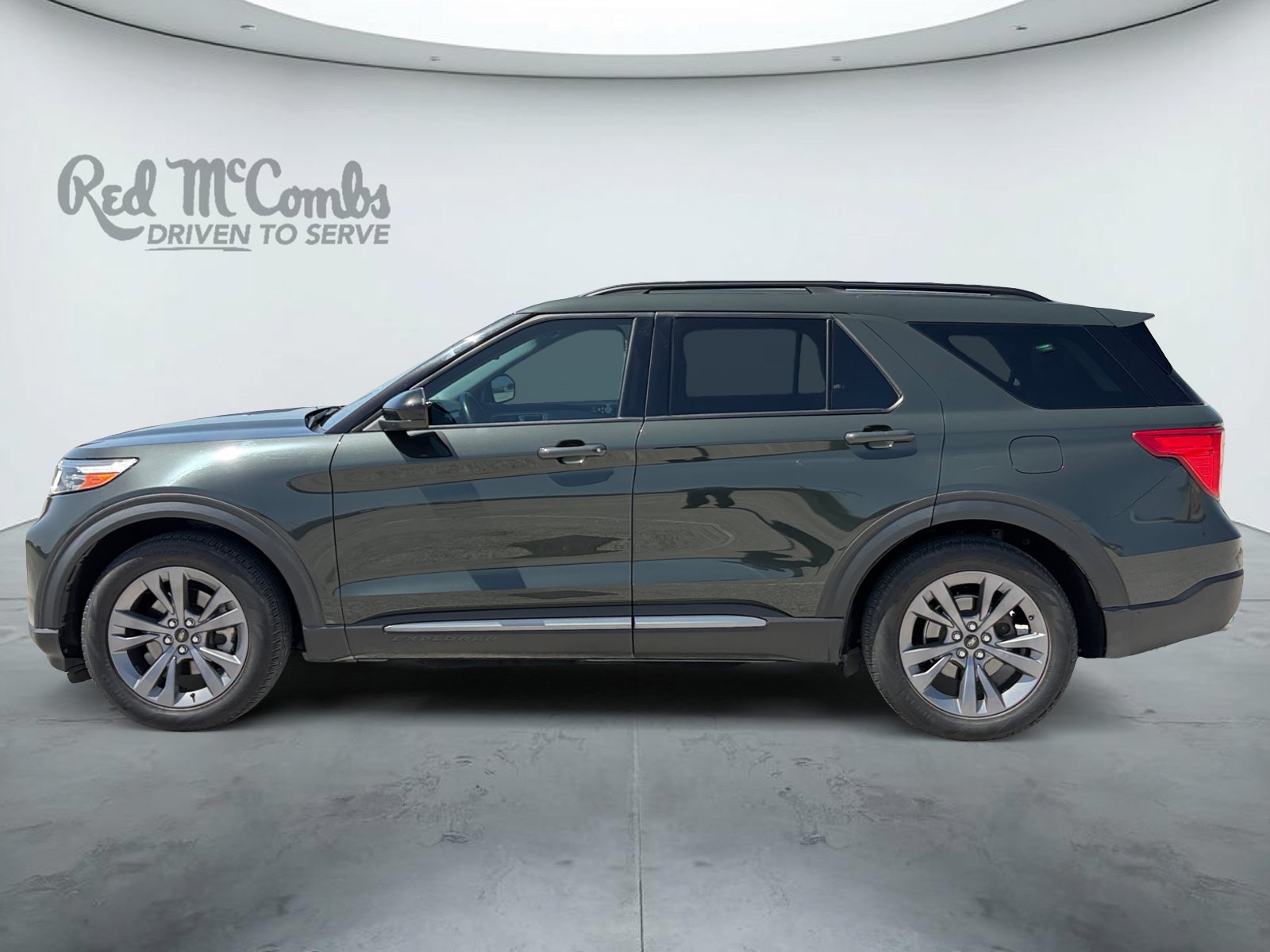Used 2022 Forged Green Metallic Ford XLT image 8