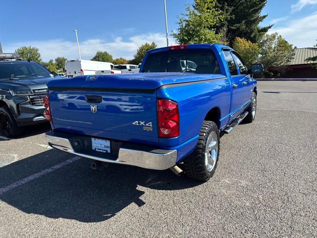 Used 2008 Electric Blue Pearlcoat Dodge Laramie image 9